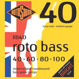 Struny Rotosound Roto Bass Nickel on Steel 40-100 (RB40)