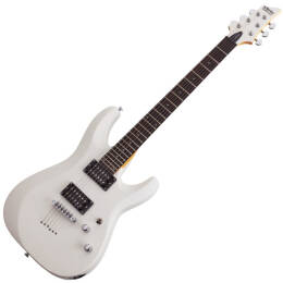 Schecter C6-Deluxe SWHT Satin White gitara elektryczna