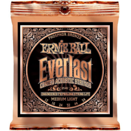 Ernie Ball EB 2546 EVERLAST 12-54 struny do gitary akustycznej
